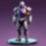 Abstract Valorant Twitch Prime Loot Illustration
