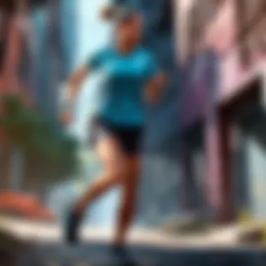 Sleek and Efficient Running Experience Aerodynamic Upper Design