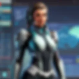 A detailed look at an aim trainer interface