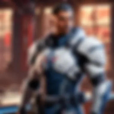 Gamer Utilizing Recording Tools in Valorant Player using recording software in action