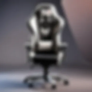 Ergonomic Gaming Chair Ergonomic gaming chair in a stylish gaming room