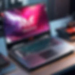 High-performance gaming laptop
