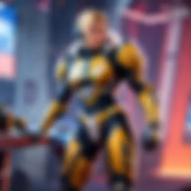 Esports Event Atmosphere A vibrant esports event atmosphere with fans