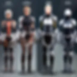 Valorant character selection screen showcasing diverse agents