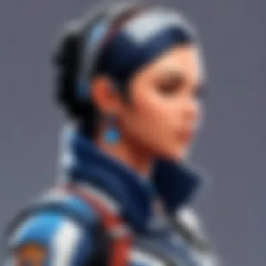 Modern Profile Avatar Design Modern design of a profile avatar with abstract geometric shapes