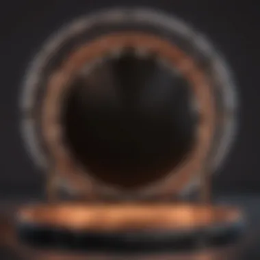 Round Portable Stage with Customizable Features
