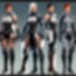 Valorant character selection screen