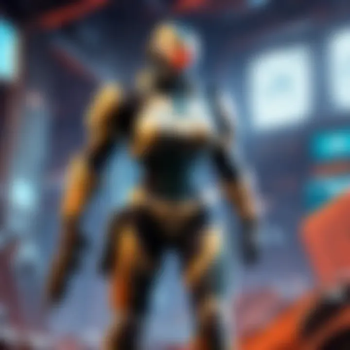 Dynamic gameplay scene from a no-download required FPS game