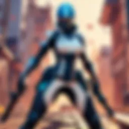 Valorant gameplay showcasing competitive action