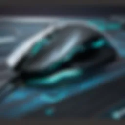 A gamer adjusting their mouse settings for optimal aiming