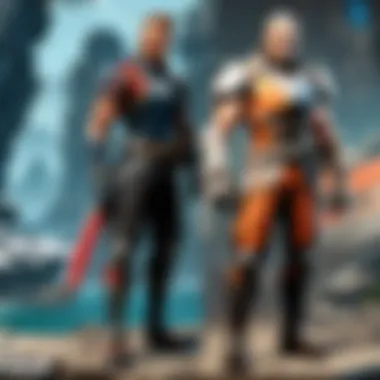 Artistic depiction of evolution in free-to-play game graphics