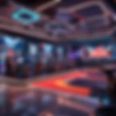 Global Esports Interconnectivity Intricate network of esports leagues interconnecting globally