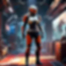 Digital Artwork of Gaming Universe