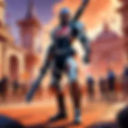 An intense moment from a Valorant Champions Tour match showcasing players in action.