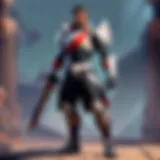 An engaging composition showcasing various champions in Valorant with their abilities highlighted.