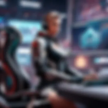 User Interface of Esports Management Software A user-friendly interface of esports team management software