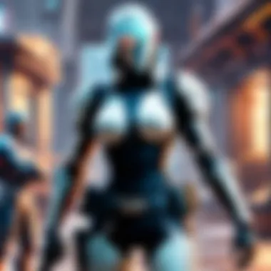 Thrilling Multiplayer Gameplay Action-packed scene from a browser-based multiplayer game