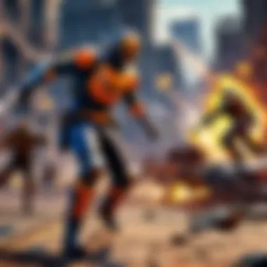 Epic Battle Scene Epic Battle Scene in Free Fire