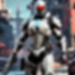 Dynamic gameplay of a browser-based FPS game showcasing intense action.