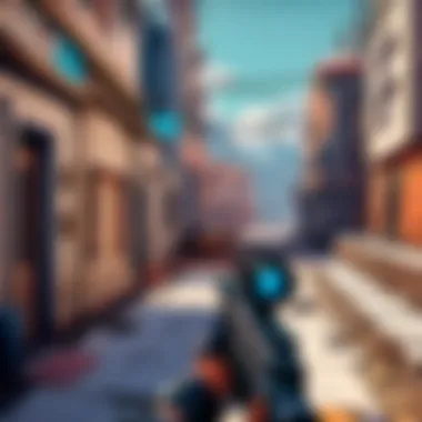 Interface Design of Online FPS Game Interface design of an online multiplayer FPS game played directly in a web browser.