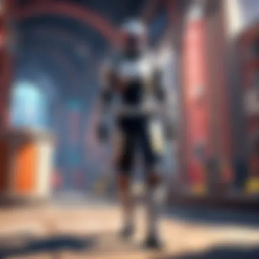 Digital Artwork of Virtual Gaming World