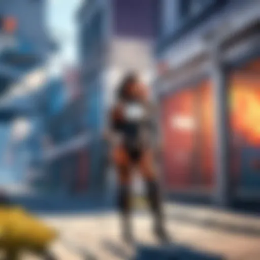 Digital Artwork of Virtual Gaming Environment