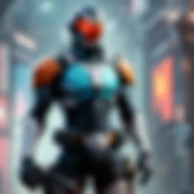 The Future of Online Gaming Technology A futuristic representation of technology's impact on online gaming