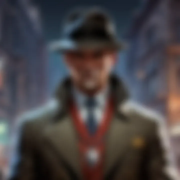 Enthralling Mystery Detective Laptop Game