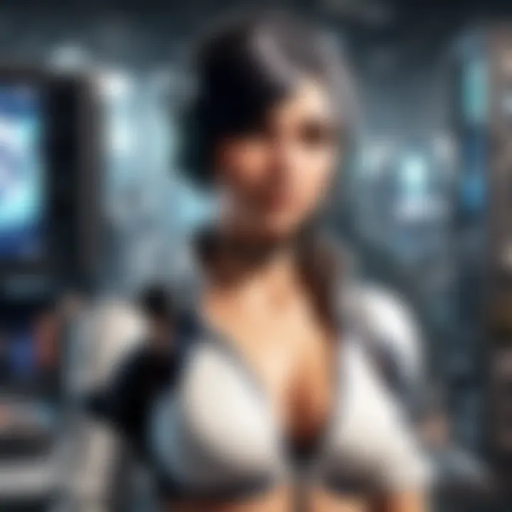 Artistic interpretation of cost-effective gaming options for PC enthusiasts