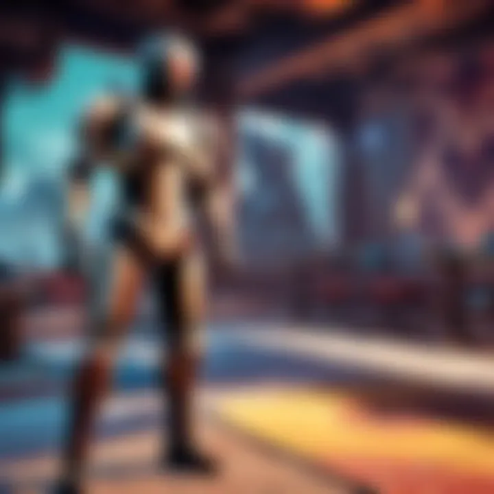 Artistic depiction of an immersive adventure game setting