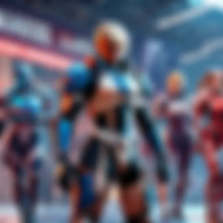 Competitive Valorant match scenario
