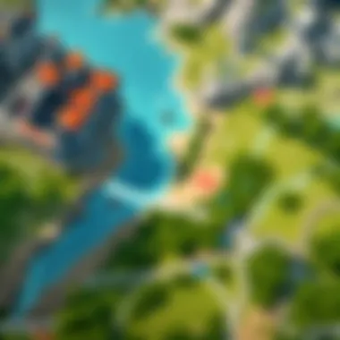Detailed Layout and Tactical Points of the Map Detailed layout of the latest map with highlighted tactical points