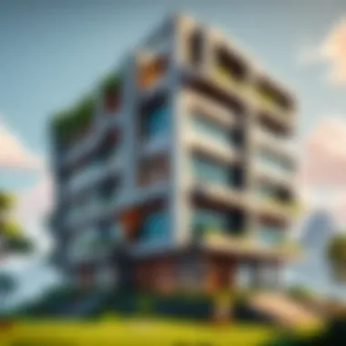 Innovative Building in Minecraft World Creative construction in Minecraft world
