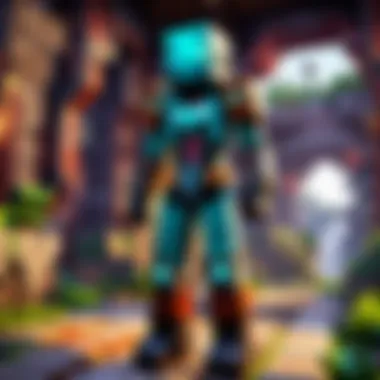 Collaborative Multiplayer Experience in Minecraft Online multiplayer gameplay in Minecraft