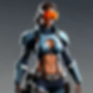 Diverse Character Choices Online FPS game selection screen with diverse characters