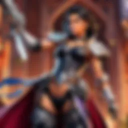 Reyna showcasing her abilities in a dynamic Valorant match