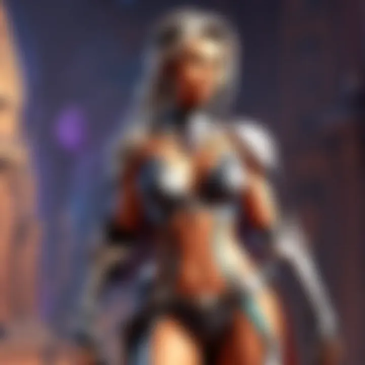 Artistic representation of Reyna's lore and backstory