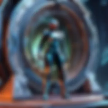 Illustration of teleport mechanics in Bind