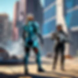 Virtual battleground with intense action