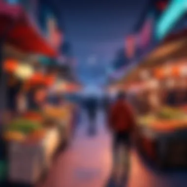 Economic Influence of the Night Market A graphical representation of the economic impact of the Night Market