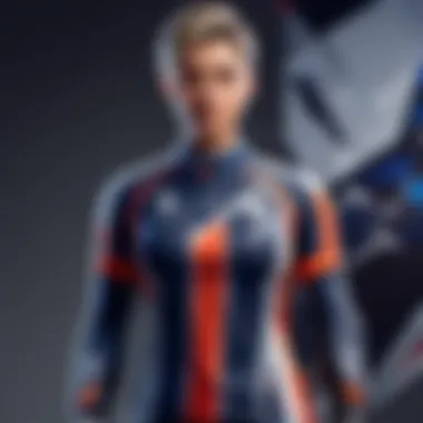 The Impact of Branding on Team Visibility in Esports An esports event scene with vibrant branding on team jerseys, enhancing visibility.