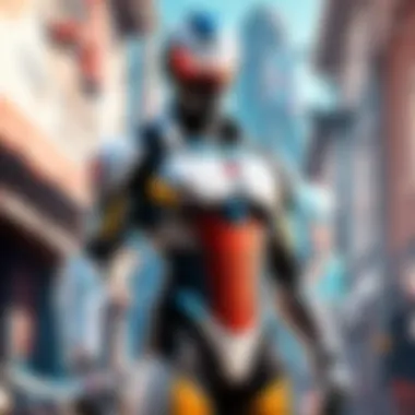 Colliding Gaming Genres Creative depiction of different gaming genres colliding