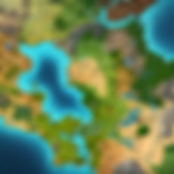Illustration depicting the educational benefits of the US Maps Game