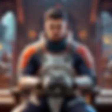 Strategic Player Contemplation in Go Game Creative visualization of a player contemplating their next move in a Go game