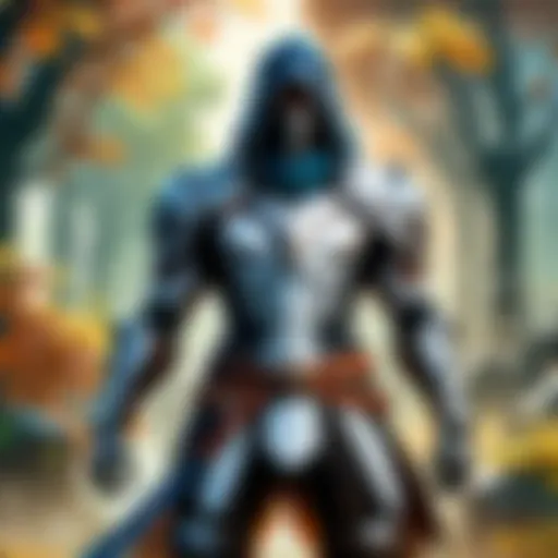 Gameplay of a fantasy browser-based game