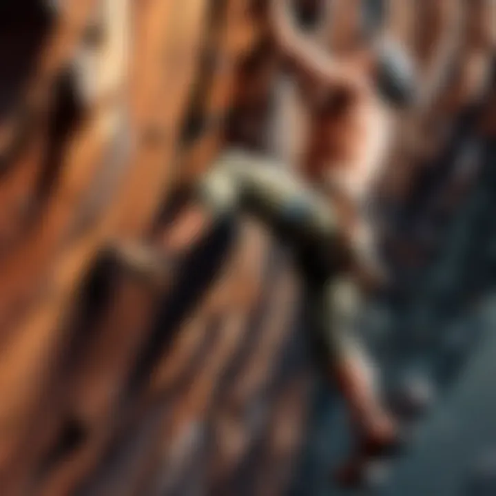 Flow and Fluidity in Climbing Movements