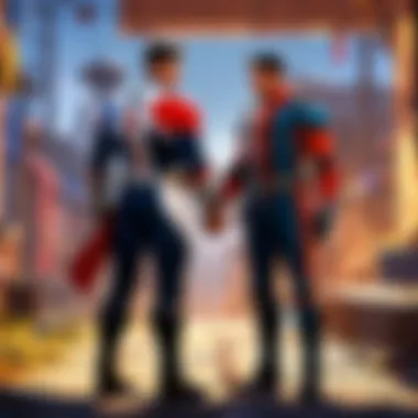 Unlocking the Power of Friendship Illustration of a key unlocking a heart-shaped lock