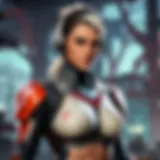 Game selection screen on gaming PC
