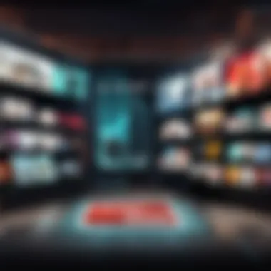 Sleek Game Store Interface Digital Game Store Interface