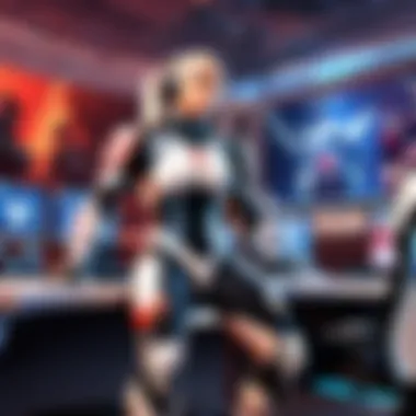 The Esports Tournament Experience An esports tournament showcasing professional players in action